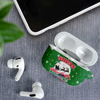 Sudan Christmas AirPods Case with Red Green Black Xmas Santa Sleigh and Map - Wonder Print Shop