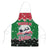 Sudan Christmas Apron with Red Green Black Xmas Santa Sleigh and Map - Wonder Print Shop