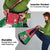 Sudan Christmas Grocery Bag with Red Green Black Xmas Santa Sleigh and Map - Wonder Print Shop