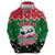 Sudan Christmas Hoodie with Red Green Black Xmas Santa Sleigh and Map - Wonder Print Shop