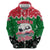 Sudan Christmas Hoodie with Red Green Black Xmas Santa Sleigh and Map - Wonder Print Shop