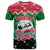 Sudan Christmas T Shirt with Red Green Black Xmas Santa Sleigh and Map - Wonder Print Shop