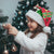 Saint Kitts and Nevis Christmas Santa Hat with Red Green Black Xmas Monkey Gift and Coat of Arms - Wonder Print Shop