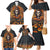 Halloween Skull Family Matching Mermaid Dress and Hawaiian Shirt Pumpkin-Themed - Wonder Print Shop