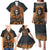 Halloween Skull Family Matching Puletasi Dress and Hawaiian Shirt Pumpkin-Themed - Wonder Print Shop