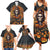 Halloween Skull Family Matching Summer Maxi Dress and Hawaiian Shirt Pumpkin-Themed - Wonder Print Shop