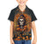Halloween Skull Family Matching Summer Maxi Dress and Hawaiian Shirt Pumpkin-Themed - Wonder Print Shop