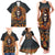 Halloween Skull Family Matching Tank Maxi Dress and Hawaiian Shirt Pumpkin-Themed - Wonder Print Shop