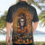Halloween Skull Hawaiian Shirt Pumpkin-Themed - Wonder Print Shop