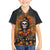 Halloween Skull Kid Hawaiian Shirt Pumpkin-Themed - Wonder Print Shop