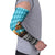 Afghanistan Christmas Arm Sleeves with Santa on Flying Carpet Mosque Camels and Desert Sunset Design - Wonder Print Shop