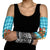 Afghanistan Christmas Arm Sleeves with Santa on Flying Carpet Mosque Camels and Desert Sunset Design - Wonder Print Shop