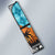 Afghanistan Christmas Auto Sun Shade with Santa on Flying Carpet Mosque Camels and Desert Sunset Design - Wonder Print Shop