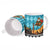 Afghanistan Christmas Ceramic Mug with Santa on Flying Carpet Mosque Camels and Desert Sunset Design - Wonder Print Shop