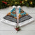 Afghanistan Christmas Santa Hat with Santa on Flying Carpet Mosque Camels and Desert Sunset Design - Wonder Print Shop