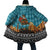 Afghanistan Christmas Cloak with Santa on Flying Carpet Mosque Camels and Desert Sunset Design - Wonder Print Shop