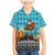 Afghanistan Christmas Family Matching Mermaid Dress and Hawaiian Shirt with Santa on Flying Carpet Mosque Camels and Desert Sunset Design - Wonder Print Shop
