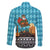 Afghanistan Christmas Family Matching Short Sleeve Bodycon Dress and Hawaiian Shirt with Santa on Flying Carpet Mosque Camels and Desert Sunset Design - Wonder Print Shop