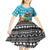 Afghanistan Christmas Kid Short Sleeve Dress with Santa on Flying Carpet Mosque Camels and Desert Sunset Design - Wonder Print Shop