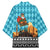 Afghanistan Christmas Kimono with Santa on Flying Carpet Mosque Camels and Desert Sunset Design - Wonder Print Shop
