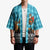 Afghanistan Christmas Kimono with Santa on Flying Carpet Mosque Camels and Desert Sunset Design - Wonder Print Shop