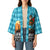 Afghanistan Christmas Kimono with Santa on Flying Carpet Mosque Camels and Desert Sunset Design - Wonder Print Shop