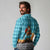 Afghanistan Christmas Long Sleeve Polo Shirt with Santa on Flying Carpet Mosque Camels and Desert Sunset Design - Wonder Print Shop