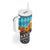 Afghanistan Christmas Tumbler With Handle with Santa on Flying Carpet Mosque Camels and Desert Sunset Design - Wonder Print Shop