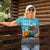 Afghanistan Christmas Women Polo Shirt with Santa on Flying Carpet Mosque Camels and Desert Sunset Design - Wonder Print Shop