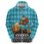 Afghanistan Christmas Zip Hoodie with Santa on Flying Carpet Mosque Camels and Desert Sunset Design - Wonder Print Shop