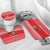 Afghanistan Christmas Bathroom Set with Santa Camels Sheep Traditional Pattern and Festive Design - Wonder Print Shop