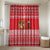 Afghanistan Christmas Bathroom Set with Santa Camels Sheep Traditional Pattern and Festive Design - Wonder Print Shop