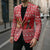 Afghanistan Christmas Blazer with Santa Camels Sheep Traditional Pattern and Festive Design - Wonder Print Shop
