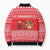 Afghanistan Christmas Bomber Puffer Jacket with Santa Camels Sheep Traditional Pattern and Festive Design - Wonder Print Shop