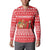 Afghanistan Christmas Button Sweatshirt with Santa Camels Sheep Traditional Pattern and Festive Design - Wonder Print Shop