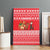 Afghanistan Christmas Canvas Wall Art with Santa Camels Sheep Traditional Pattern and Festive Design - Wonder Print Shop