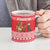 Afghanistan Christmas Ceramic Mug with Santa Camels Sheep Traditional Pattern and Festive Design - Wonder Print Shop
