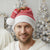 Afghanistan Christmas Santa Hat with Santa Camels Sheep Traditional Pattern and Festive Design - Wonder Print Shop