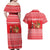 Afghanistan Christmas Couples Matching Off Shoulder Maxi Dress and Hawaiian Shirt with Santa Camels Sheep Traditional Pattern and Festive Design - Wonder Print Shop