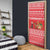 Afghanistan Christmas Door Cover with Santa Camels Sheep Traditional Pattern and Festive Design - Wonder Print Shop