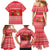 Afghanistan Christmas Family Matching Mermaid Dress and Hawaiian Shirt with Santa Camels Sheep Traditional Pattern and Festive Design - Wonder Print Shop