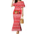 Afghanistan Christmas Family Matching Mermaid Dress and Hawaiian Shirt with Santa Camels Sheep Traditional Pattern and Festive Design - Wonder Print Shop