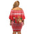 Afghanistan Christmas Family Matching Off Shoulder Short Dress and Hawaiian Shirt with Santa Camels Sheep Traditional Pattern and Festive Design - Wonder Print Shop