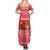 Afghanistan Christmas Family Matching Summer Maxi Dress and Hawaiian Shirt with Santa Camels Sheep Traditional Pattern and Festive Design - Wonder Print Shop