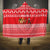 Afghanistan Christmas Hooded Blanket with Santa Camels Sheep Traditional Pattern and Festive Design - Wonder Print Shop