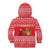 Afghanistan Christmas Kid Hoodie with Santa Camels Sheep Traditional Pattern and Festive Design - Wonder Print Shop