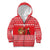 Afghanistan Christmas Kid Hoodie with Santa Camels Sheep Traditional Pattern and Festive Design - Wonder Print Shop