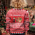 Afghanistan Christmas Kid Ugly Christmas Sweater with Santa Camels Sheep Traditional Pattern and Festive Design - Wonder Print Shop