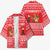 Afghanistan Christmas Kimono with Santa Camels Sheep Traditional Pattern and Festive Design - Wonder Print Shop