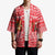 Afghanistan Christmas Kimono with Santa Camels Sheep Traditional Pattern and Festive Design - Wonder Print Shop